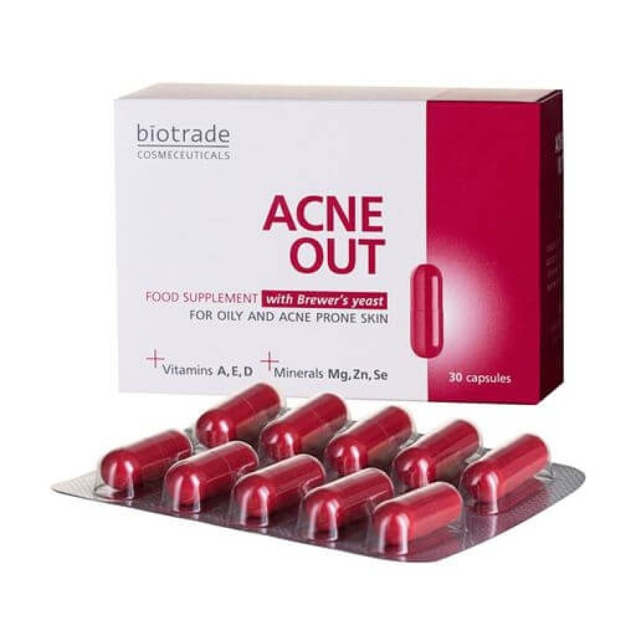 Acne Out Biotrade капсулы №30: цены и характеристики