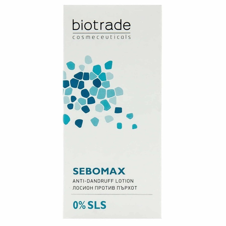 Лосьон Biotrade Sebomax против перхоти, себореи и разноцветного лишая, 100 мл: цены и характеристики