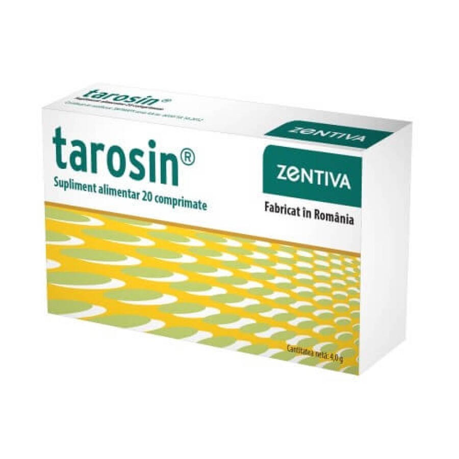 Тарозин (Tarosin), 20 таблеток, Zentiva: цены и характеристики