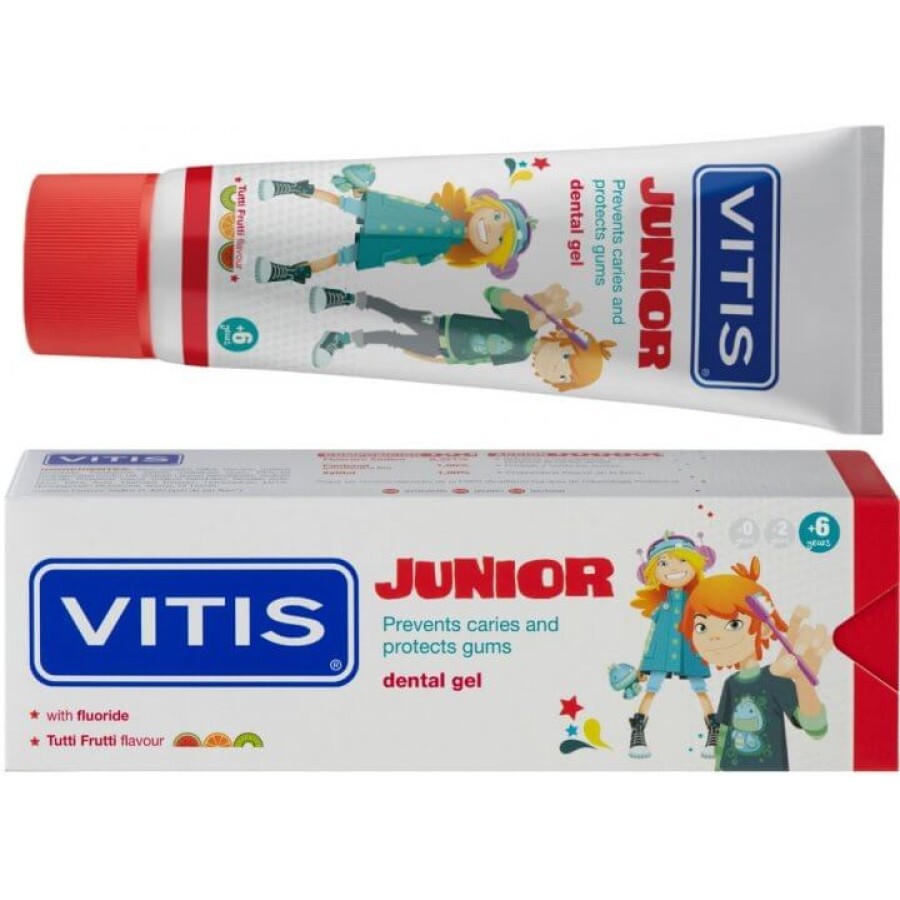 Зубна паста Dentaid Vitis Junior 75 мл: ціни та характеристики