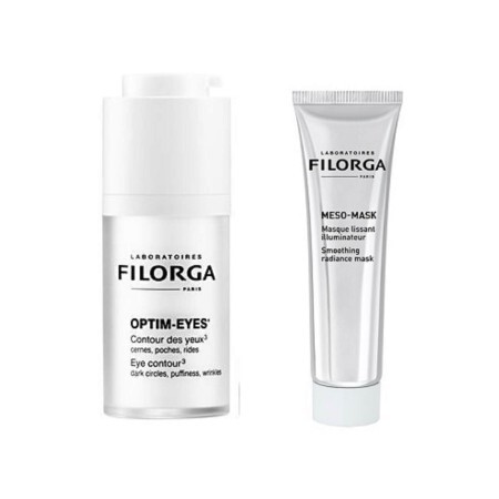 Набор Filorga Оптим айз средство для контура глаз 15 мл + Filorga мезо-маска 30 мл