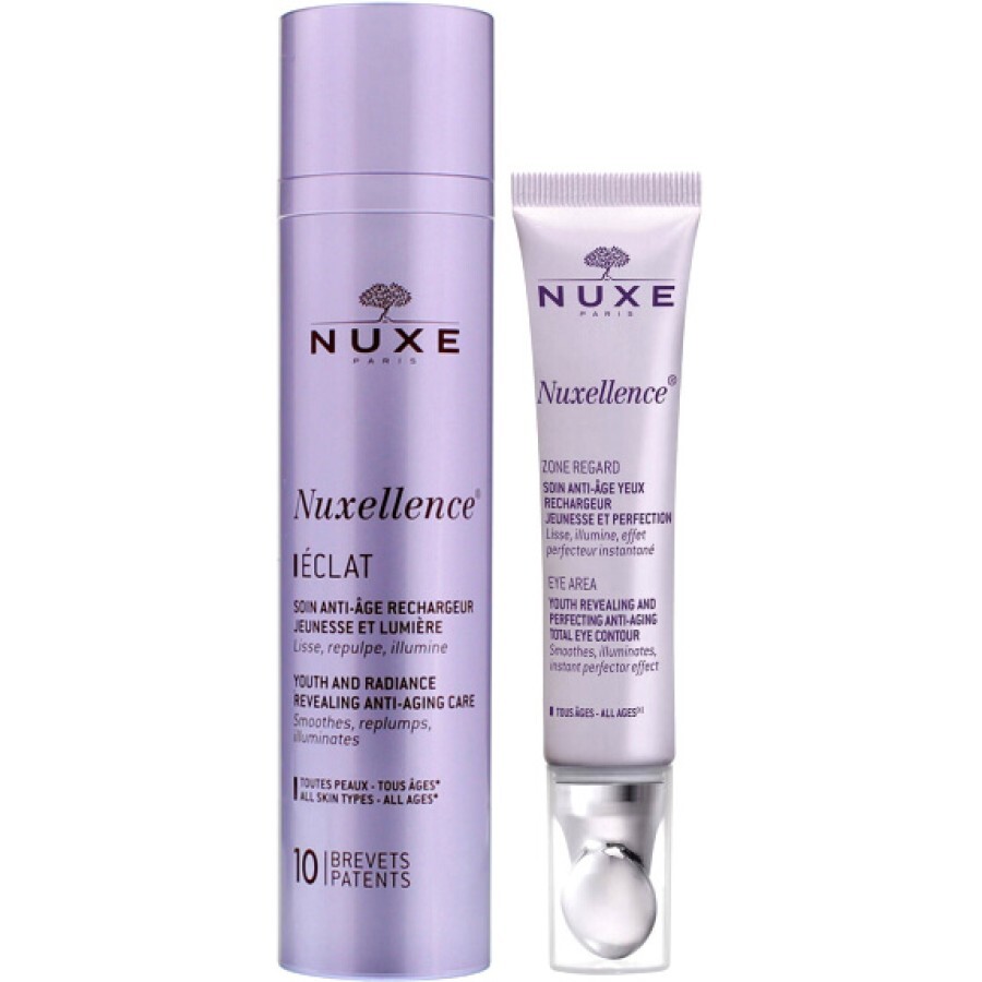 Набор Nuxe Nuxellence Средство для контура глаз 15 мл + Флюид 50 мл: цены и характеристики