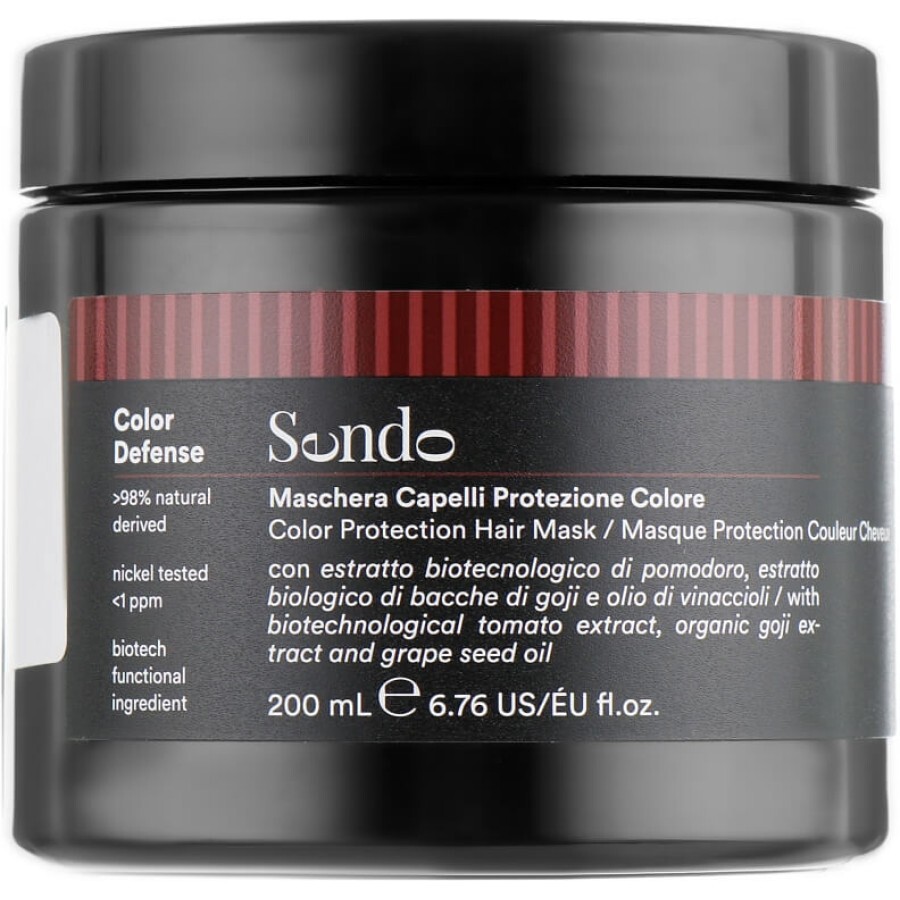 Маска для волосся Sendo Color Defense захист кольору, 200 мл: ціни та характеристики
