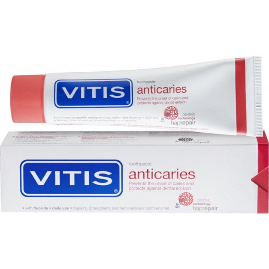 Зубная паста Dentaid Vitis Anticaries 100 мл: цены и характеристики