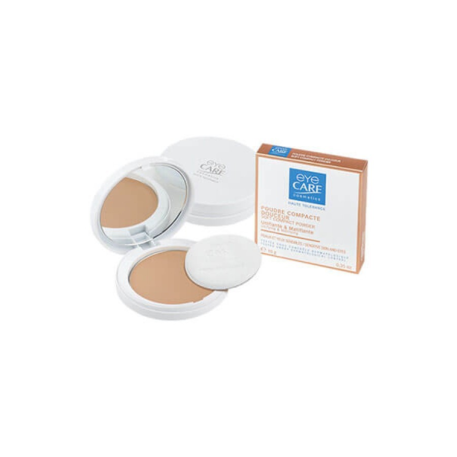 Компактна пудра Eye Care Cosmetics Soft Light Beige 10 г: ціни та характеристики