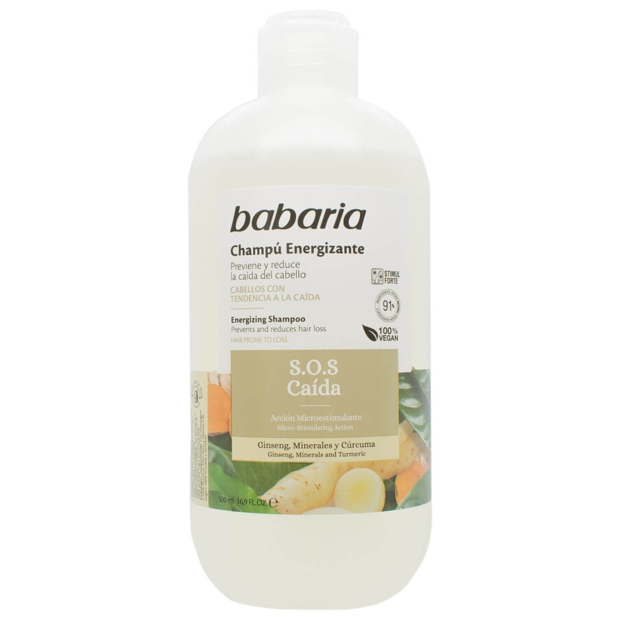 Шампунь-энергия Babaria против выпадения волос, 500 мл: цены и характеристики