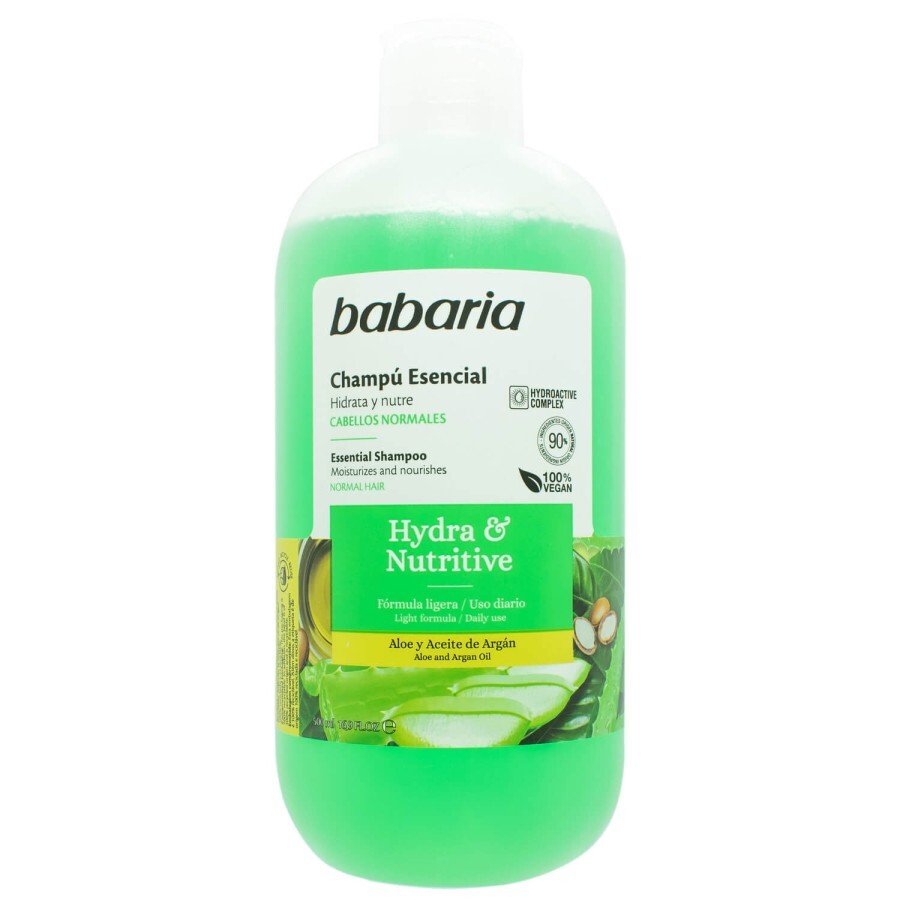Шампунь-уход для волос Babaria Увлажняющий и питательный 500 мл: цены и характеристики