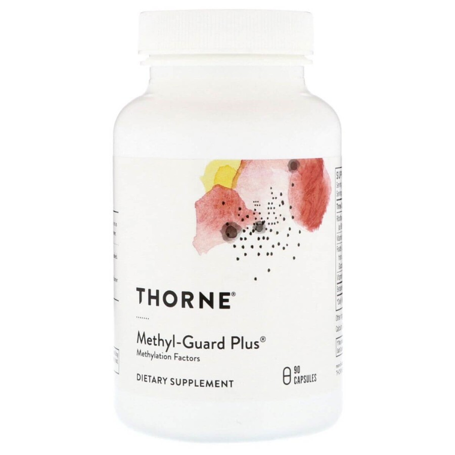 Метил-Гард Вітаміни для мозку Methyl-Guard Plus Thorne Research 90 капсул: ціни та характеристики