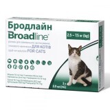 Капли на холку для кошек Broadline spot-on Cat от 2.5 до 7.5 кг