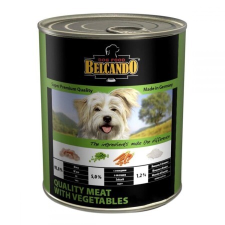 Консерви для собак Belcando Quality Meat With Vegetables М'ясо з овочами 400 г