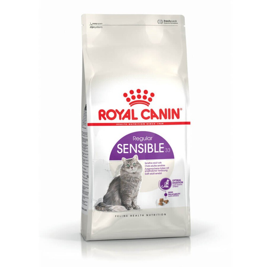 Сухой корм для кошек Royal Canin Sensible 33 с чувствительным пищеварением 400 г: цены и характеристики