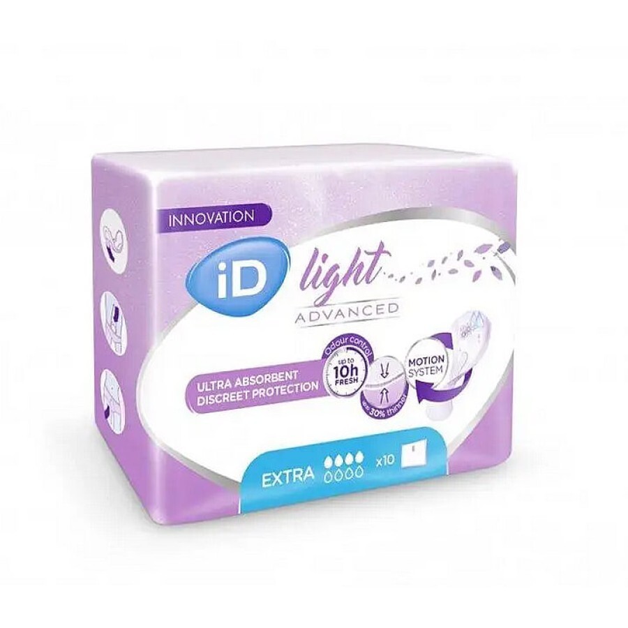 Прокладки урологические iD Light Extra 10 шт: цены и характеристики
