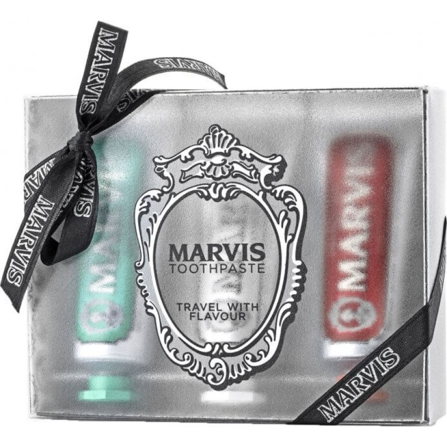 Набір Зубна паста Marvis Класична кориця відбілююча 25 мл №3: ціни та характеристики
