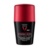 Шариковый антиперспирант Vichy Homme Clinical Control для мужчин против чрезмерного потоотделения и запаха 96 часов защиты 50 мл