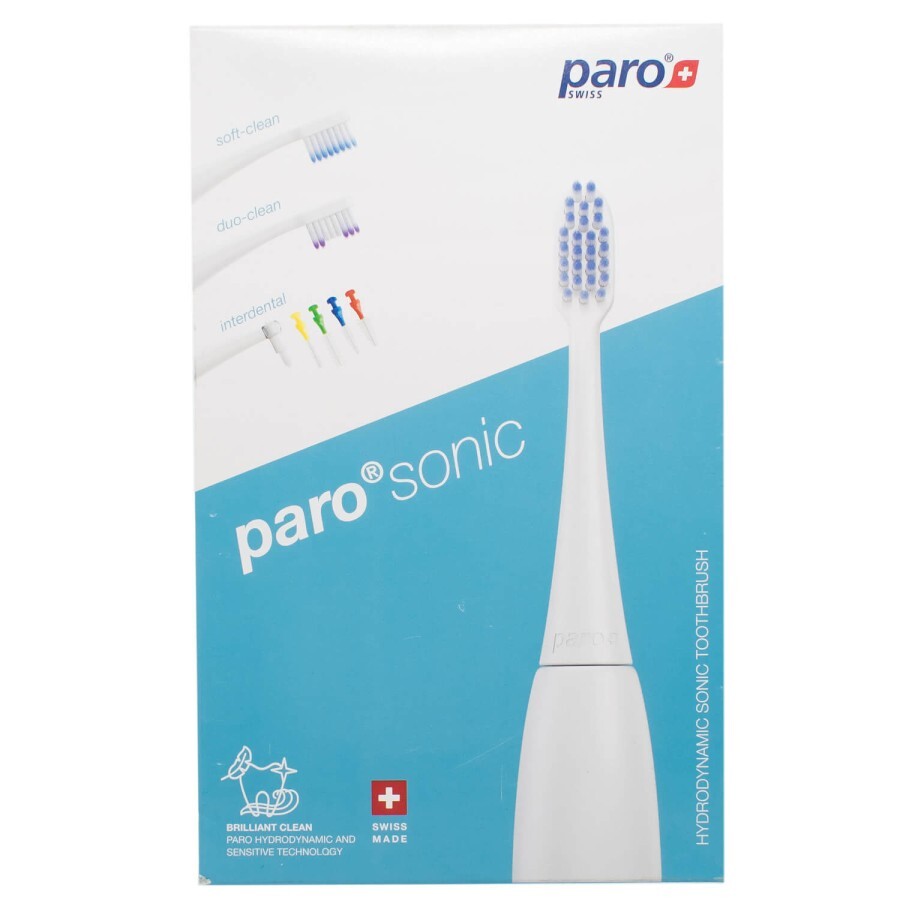 Электрическая зубная щетка Paro Sonic Hydrosonic Toothbrush №1: цены и характеристики