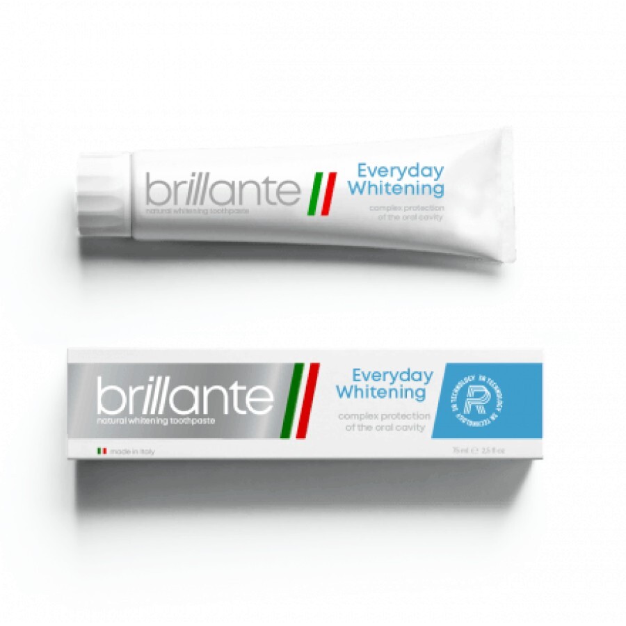 Зубна паста Brillante Everyday Whitening Комплекс 75 мл: ціни та характеристики