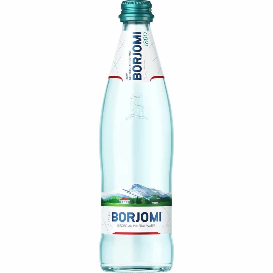 Вода минеральная Боржоми стекло 0.5 л: цены и характеристики