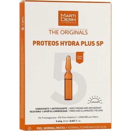 Солнцезащитные ампулы MartiDerm The Originals Proteos Hydra Plus SP 2 мл 5 шт