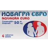 Новагра Евро табл. п/о 50мг №4
