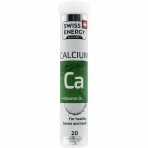 Вітаміни шипучі Swiss Energy Calcium+D3 №20: ціни та характеристики