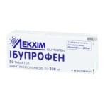 Ибупрофен табл. п/о 200 мг блистер №50: цены и характеристики