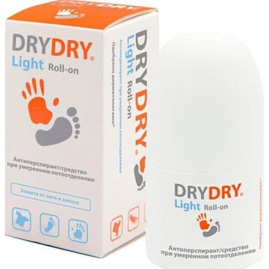 Дезодорант Dry Dry Light для тіла 50 мл: ціни та характеристики