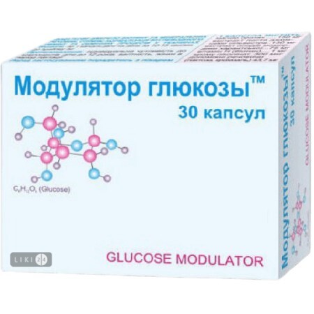 Модулятор глюкозы капсулы, №30