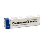 Оксолиновая мазь 2.5 мг/г туба 10 г: цены и характеристики