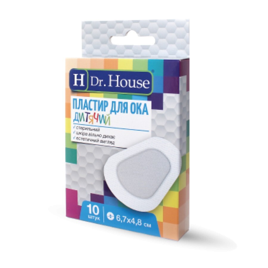Пластырь для глаза H Dr. House детский №10: цены и характеристики