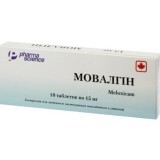 Мовалгин табл. 15 мг блистер №10