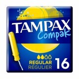 Тампоны Tampax Compak Regular Duo c аппликатором 16 шт 
