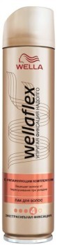 Лак для волос Wella Wellaflex С увлажняющим комплексом Экстрасильная фиксация 250 мл