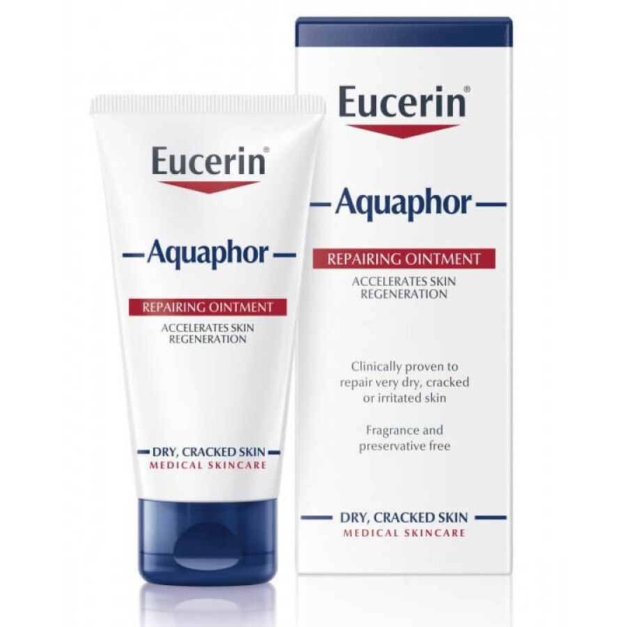Eucerin Aquaphor бальзам, восстанавливает целостность кожи, 40 г: цены и характеристики