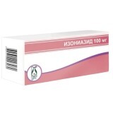 Изониазид табл. 100 мг банка №100 (рецептурный препарат)