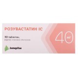 Розувастатин IC табл. п/плен. оболочкой 40 мг блистер №30