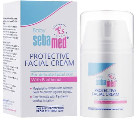 

Крем для обличчя Sebamed Baby Protective Facial Cream захисний, 50 мл, 50 мл
