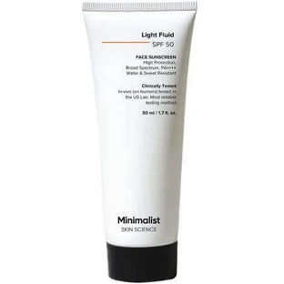 Легкий флюид для лица с SPF 50 PA++++, 50 мл, Minimalist