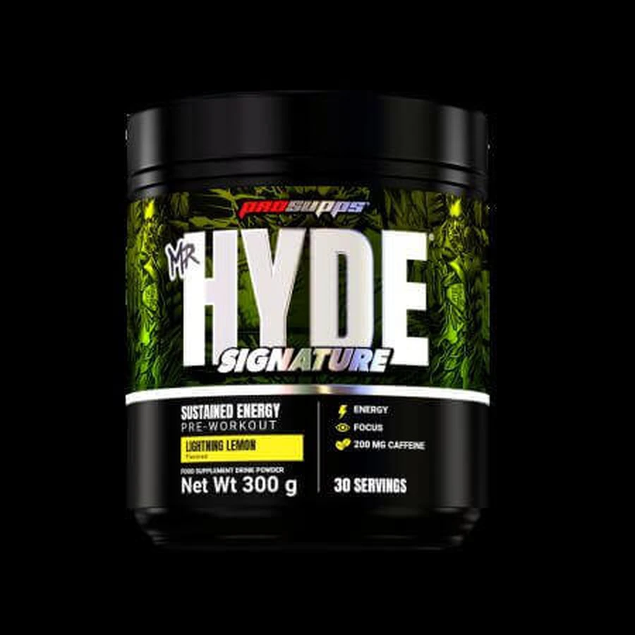 Предтренировочный комплекс с кофеином Mr Hyde Signature, Lightning Lemon, 300 г, Prosupps: цены и характеристики