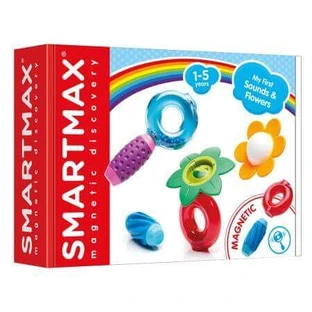 Магнітна гра Smart Max, Мої перші звуки та квіти, 12 місяців+, 6 штук, Smart Games