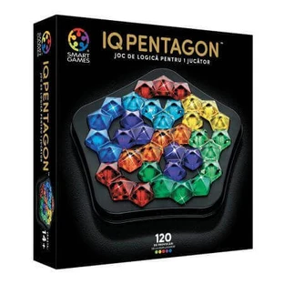 Логічна гра на 120 завдань, IQ Делюкс Пентагон, 14 років+, Smart Games