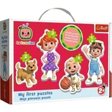 Пазл CoComelon at play Baby Classic, 2 роки+, 14 деталей, Trefl