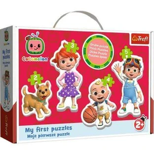 Пазл CoComelon at play Baby Classic, 2 года+, 14 деталей, Trefl