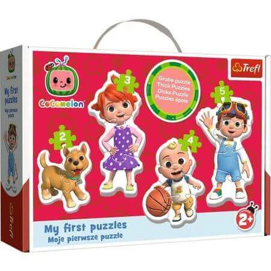 Пазл CoComelon at play Baby Classic, 2 года+, 14 деталей, Trefl: цены и характеристики