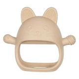 Прорізувач для зубів з силікону, Bubble Beige, Kitty, 3 місяці+, Appekids