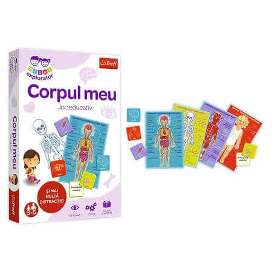 Развивающая игра My Little Explorer Body, 3 года+, Trefl: цены и характеристики