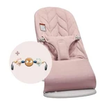 Качели из стеганой ткани с перекладиной для игрушек Bliss, Dusty Pink, 0 месяцев+, BabyBjorn