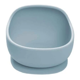 Силіконова миска з присоскою Classic, Aqua Blue, 6 місяців+, Appekids