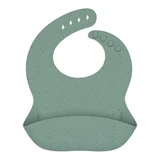 Силіконовий нагрудник Kikka Boo Platinum, Sage Green, Kikka Boo з кишенею для збору