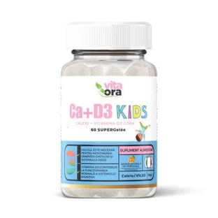 Ca+D3 Kids Super Gelee, 60 драже, Vita Ora