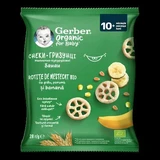 Органический перекус с пшеницей, кукурузой и бананом, 10 месяцев+, 28 г, Gerber